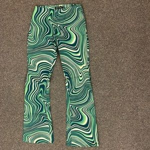 Motel Conan Trouser 70s Ripple Green Size XS